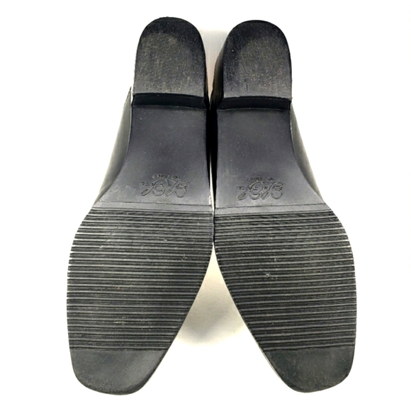 Life Stride Studio, Black Leather Slip On, Square Toe Mules. Women's Size 7.5M - Picture 12 of 12